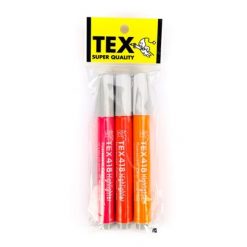 ปากกาเน้นข้อความ คละสี (แพ็ค3ด้าม) เท็กซ์ 418FL-2