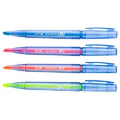 ปากกาเน้นข้อความ คละสี (แพ็ค4ด้าม) ONE HY253200