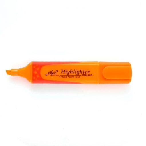 ปากกาเน้นข้อความ ส้ม เอลเฟ่น Starlight