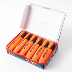 ปากกาเน้นข้อความ ส้ม (แพ็ค12ด้าม) ควอนตั้ม QH710