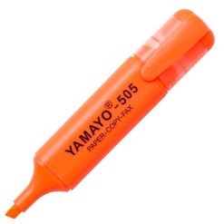 ปากกาเน้นข้อความ ส้ม ยามาโย่ YM-505