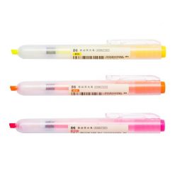 ปากกาเน้นข้อความ OPP แพ็ค3ด้าม คละสี M&G AHM27301