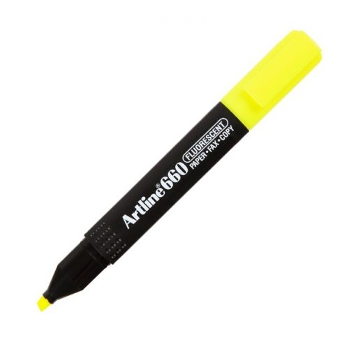 ปากกาเน้นข้อความ เหลือง อาร์ทไลน์ EK-660