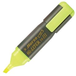 ปากกาเน้นข้อความ เหลือง ตราม้า H-111