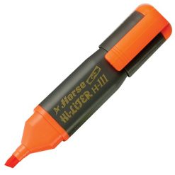 ปากกาเน้นข้อความ ส้ม ตราม้า H-111