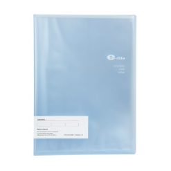 แฟ้มโชว์เอกสาร สีฟ้า e-file 710A