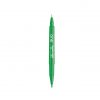 ปากกามาร์คเกอร์ 2 หัว สีเขียว ONE G-902