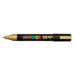 ปากกามาร์คเกอร์ POSCA 1.8-2.5 มม. ทอง ยูนิ PC-5M