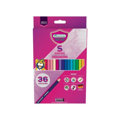 ดินสอสี 36 สี มาสเตอร์อาร์ต S-Series F36