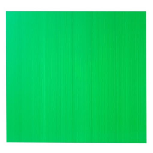 แผ่นพลาสติกลูกฟูก 3 มม. 65x61 ซม. สีเขียว Plango