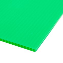 แผ่นพลาสติกลูกฟูก 3 มม. 65x61 ซม. สีเขียว Plango