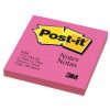 โพสต์-อิทโน้ต 3x3" สะท้อนแสง N-Hot Pink โพสต์-อิท 654